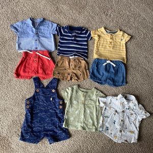 EUC Newborn Boys Outfits - Carters